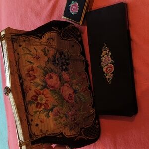 Vintage tapestry handbag